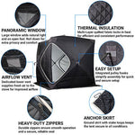 SaunaLife SaunaTrekker Portable Sauna Tent - NW Immersion