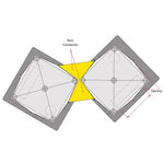 SaunaLife SaunaTrekker Tent Connector - NW Immersion