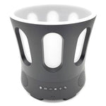 SaunaLife SaunaZone Bluetooth Speaker - Sauna Bucket with Lights and Speaker - NW Immersion