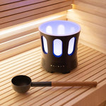 SaunaLife SaunaZone Bluetooth Speaker - Sauna Bucket with Lights and Speaker - NW Immersion