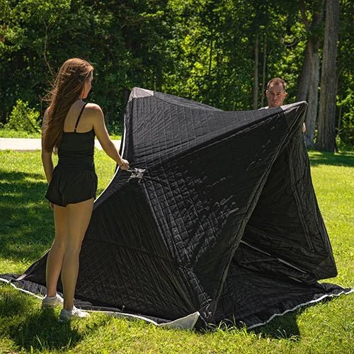 SaunaTrekker Off Grid Portable Sauna Tent - NW Immersion