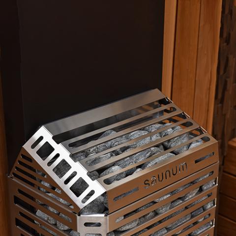 Saunum Air 5 Sauna Heater with Climate Equalizer - NW Immersion