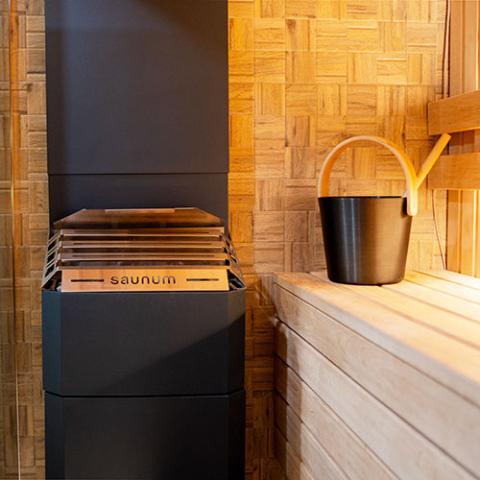 Saunum Air 5 Sauna Heater with Climate Equalizer - NW Immersion