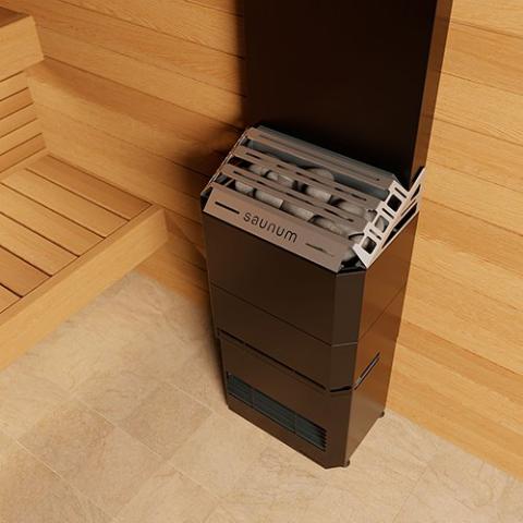 Saunum Air 7 Sauna Heater with Climate Equalizer - NW Immersion