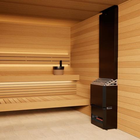 Saunum Air 7 Sauna Heater with Climate Equalizer - NW Immersion