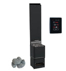 Saunum AIR L 13 WiFi Sauna Heater Package / Nordic Black