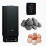 Saunum Air Perfect 10 Electric Sauna Heater Package with AirIQ WiFi Climate Equalizer - NW Immersion