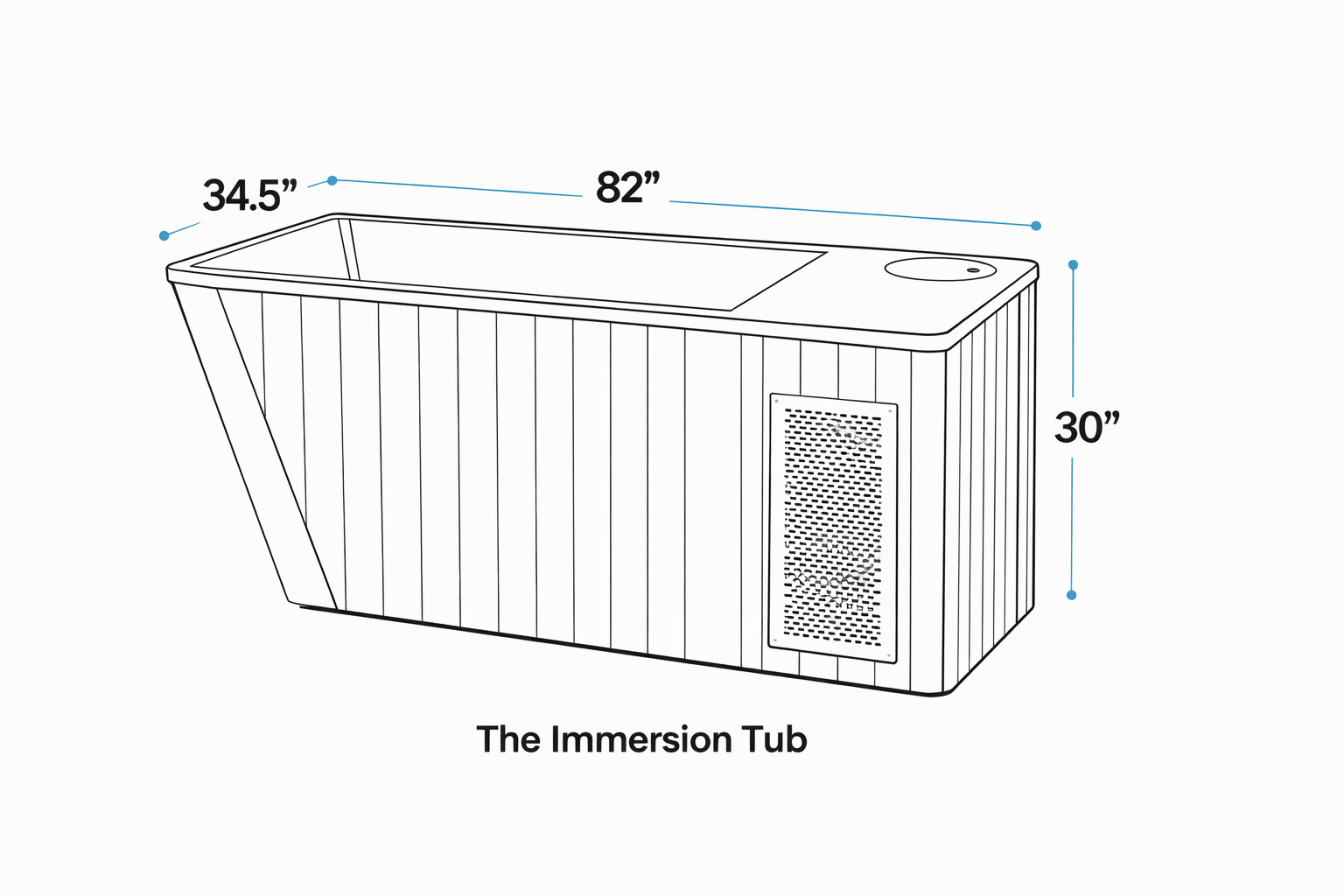 The Immersion Tub, Luxury Hot & Cold Plunge - NW Immersion