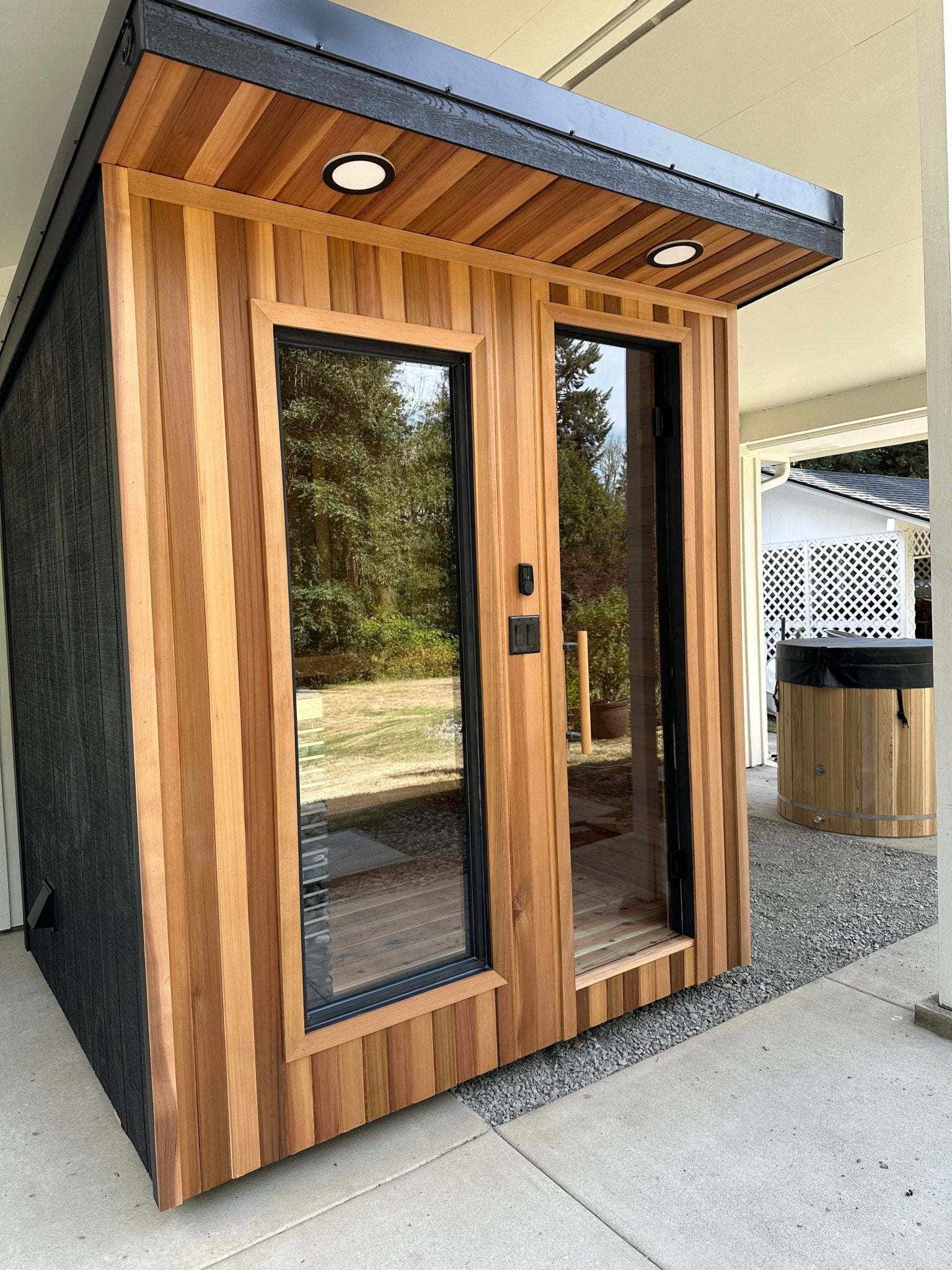 NW Immersion Loowit Luxury Outdoor Sauna - NW Immersion