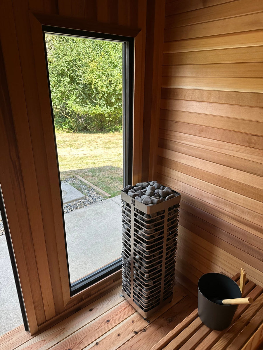 NW Immersion Loowit Luxury Outdoor Sauna — detail view (3)