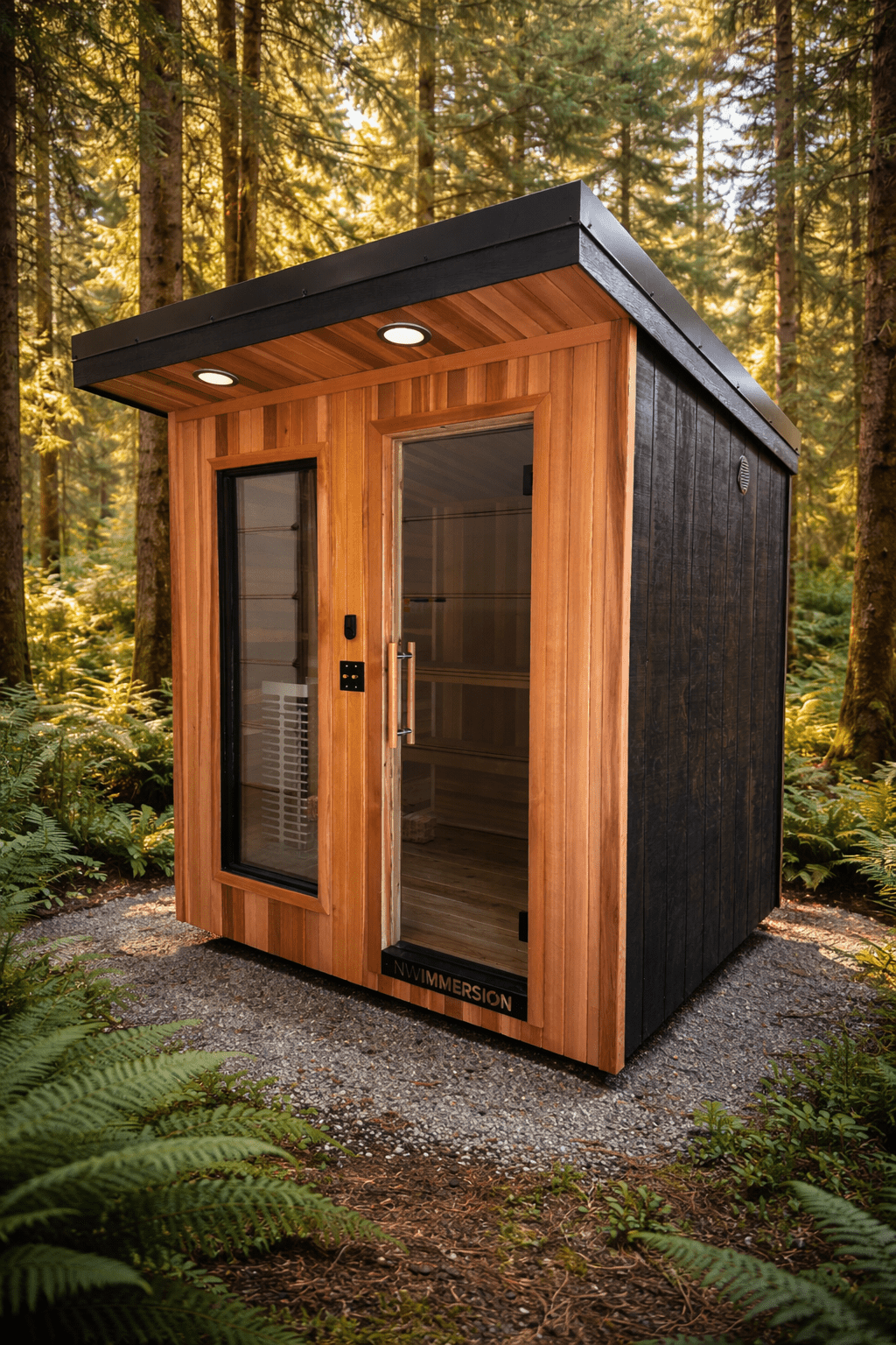 NW Immersion Loowit Luxury Outdoor Sauna - NW Immersion