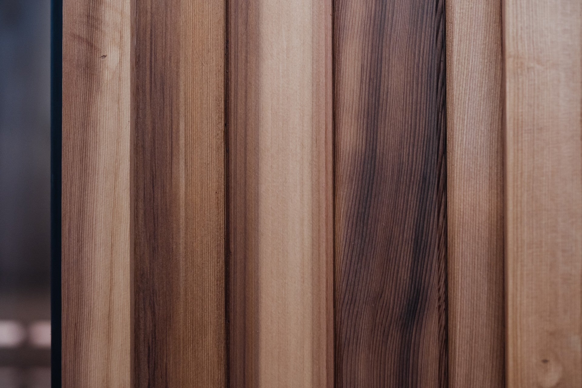 Western Red Cedar Kiln Dried Clear MG Tongue and Groove — edge and profile detail (2)