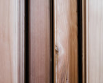 Western Red Cedar Kiln Dried Clear MG Tongue and Groove — wood grain close-up (2)